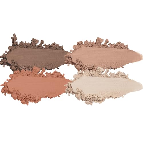 Jason Wu Flora 4 Eye Shadow Pallete - 4 Pigmented, Buildable, Blendable Color Pallete - 0.08 oz (Sedona)