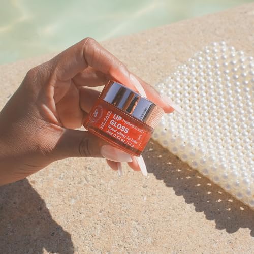 All natural lip balm - for dry, chapped, sensitive lips | with grassfed tallow, Castor oil, CoQ10, Hyaluronic Acid and Silk - Ultra Moisturizing, Conditioning, Organic (0.4 fl oz/12 mL) (Baby Pink)