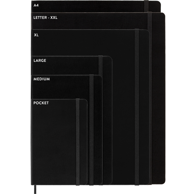 Moleskine Classic Hard Cover Notebook - Ruled Large Journal