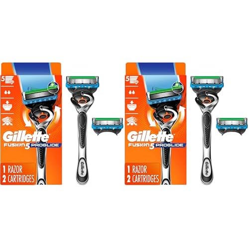 Billie Razors for Women Shave Kit with Razor, 4 x 5-Blade Razor Refills, Magnetic Holder - Minty & Malibu