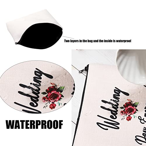 FOTAP London Trip Makeup Bag - UK Travel & Vacation Gift - Skyline Design - Cosmetic Welcome Bag - Housewarming Gift