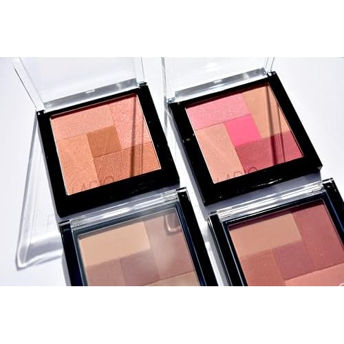 Palladio 2-In-1 Mosaic Powder Blush & Bronzer, Sun Kissed