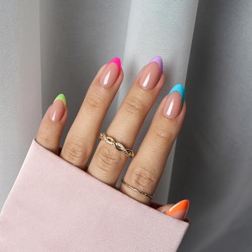 btartboxnails XCOATTIPS French Nails Nail Tips Builder Gel Set