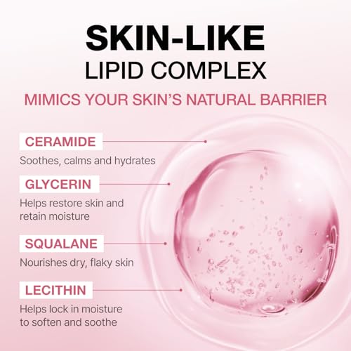 Physiogel Calming Relief Cream, Face and Body Lotion, Reduces Redness in just 3 days, Sensitive Skin, Korean skin care, Fragrance-Free, Non-Comedogenic, Dermatologist-Tested.