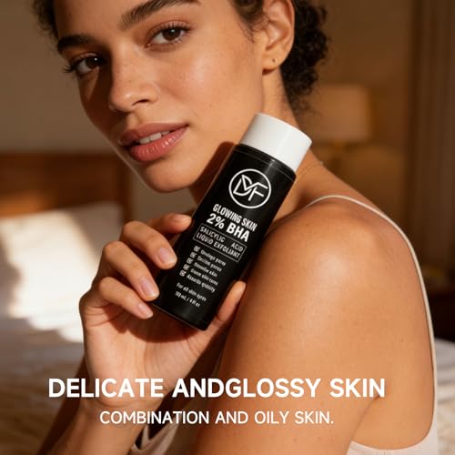 2% BHA Salicylic Acid Liquid Exfoliant Serum For Blackhead Removal,Unclog Pores,Smooths skin118mL 4 fl OZ Face Exfoliator For Facial Skin Care