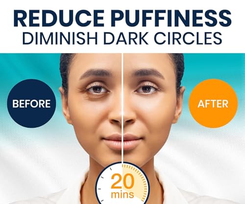 Stylia Under Eye Patches for Dark Circles and Puffy Eyes (6 Pairs), Marine Collagen Eye Mask for Puffiness with Vitamin C, Hyaluronic Acid, Pearl Extract, Eye Gel Pads for Dark Circles and Puffiness