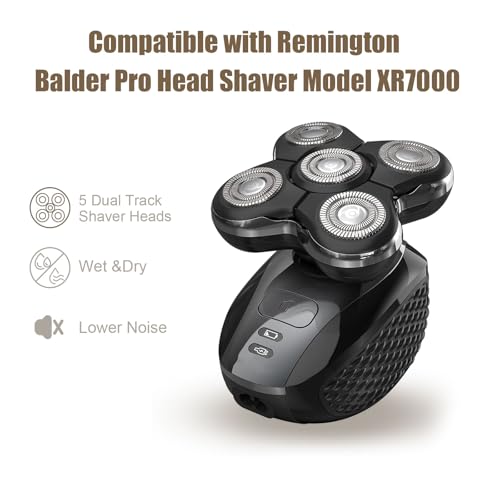 Shaver Replacement Head Compatible with Remington Electric Shaving Model SPR-XR7000,for Bald Men.(3packs)