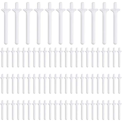 Plastic Wax Rod Wand and Nostril Waxing Strips for Nose Hair Removal (80)