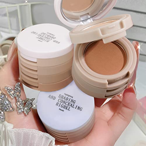 4 in 1 Matte Nude Eyeshadow Palette, Neutral Taupe Brown Eye Shadow for Older Women, Highly Pigmented Blendable Powder Eyeshadow Makeup, paleta de sombras de ojos