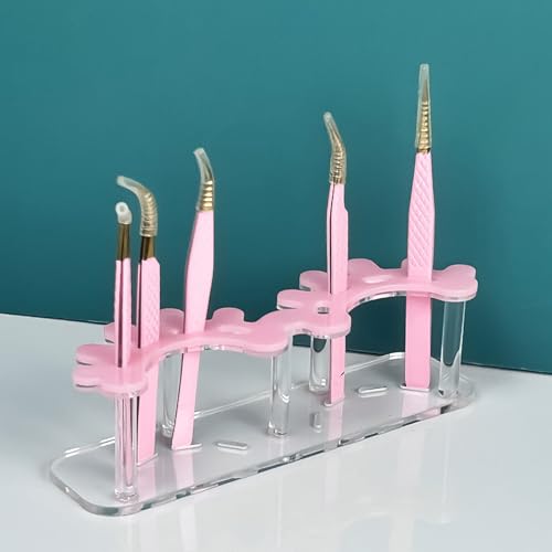 Tweezers Stand Holder Tweezers Stand Eyelash Tweezers Storage Rack Tweezers Display Stand Acrylic Tweezers Holder Shelf