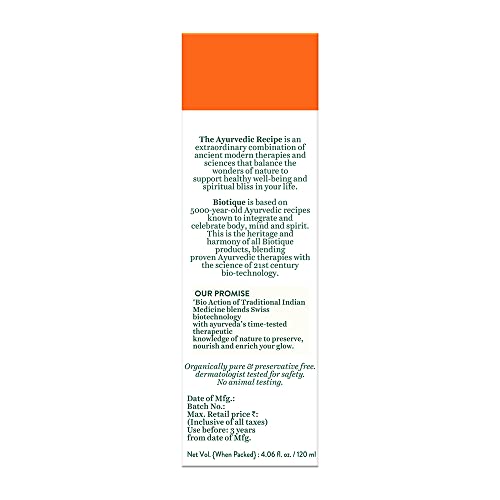 Biotique Botanicals Morning Nectar Lotion, 4.05 Fluid Ounce