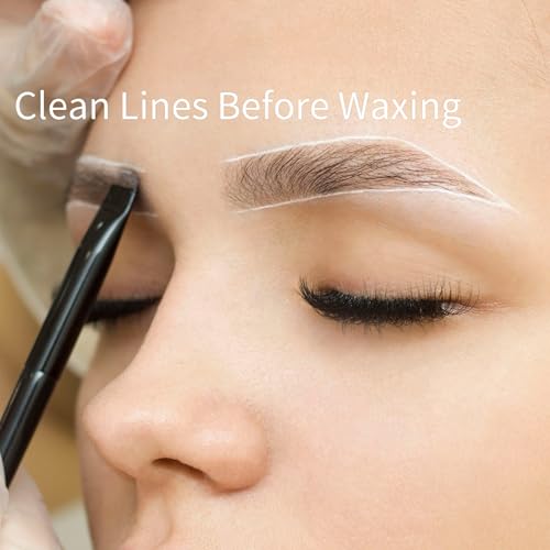 Ink Permanent Eyebrow Mapping Kit with Brow Mapping Paste, Dual-Ended Brush & Precision Cotton Swabs for PMU & Microblading