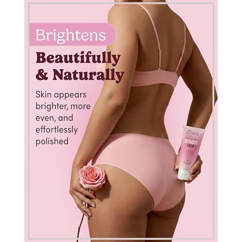 Intimate Skin Brightening Cream ? Tone-Balancing Formula with Kojic Acid, Arbutin & Niacinamide ? Gentle for External Intimate Areas, Underarms & Inner Thighs ? 2oz
