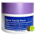 CaviarEssence Face Mask - Soothe & Replenish with Centella, Chamomile & Hyaluronic Acid. Calms Redness & Strengthens Skin Barrier for All Types (3.4 oz)