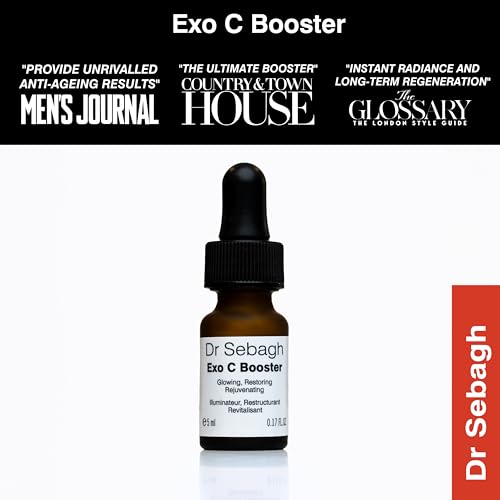 Dr Sebagh Exo C Booster (0.17fl oz) - Advanced Exosomes Serum with Next-Generation Vitamin C - Medical Grade Skincare for Anti-Ageing, Firmness & Radiance - Exosomes for Skin Renewal & Pore Refinement