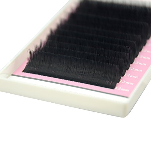 Ellipse Eyelash Extension 0.20mm C Curl 15mm Flat Individual Eyelashes False Lashes Mink Lashes Extensions