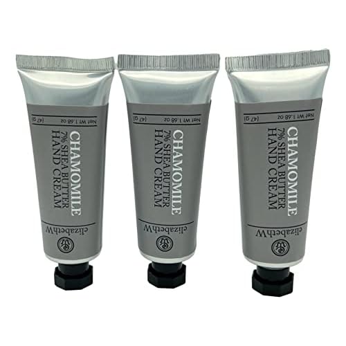 elizabeth W elizabethW, Chamomile Hand Cream, 1.68 Ounce (Set of 3) White
