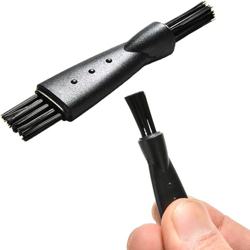 10 Pieces Shaver Brushes, Razor Cleaning Brush, Double-Head Shaving Cleaning Brush, Mini Brush for Cleaning Razor Shaver Trimmer Hair Clipper 10Pcs
