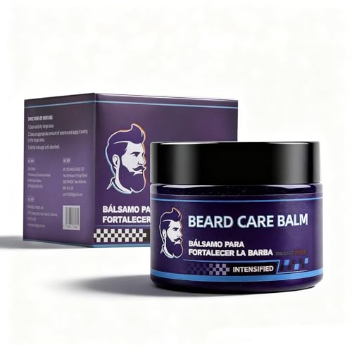 Beard Stimulating Balm, B?lsamo Estimulante de Barba, Ultra Potente Crema Para Barba, Hydrates, Strengthens & Promotes Healthy Beard Growth, Softens, Nourishes, Stimulates Hair Follicles
