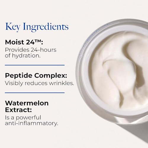 Borghese Crema Ristorativo-24 Moisturizer - Hydrating Face Moisturizer for Fine Lines & Wrinkles with Seaweed Extract & Vitamin E, Normal to Dry Skin