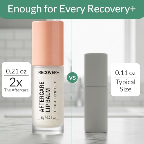 Arnica Lip Balm for Lip Filler Aftercare ? Premium Botanical Serum with Arnica, Bromelain, Centella & Vitamin B5, Spa-Grade Post-Injection Lip Flip Care for Calming Comfort During Recovery, 0.30 oz