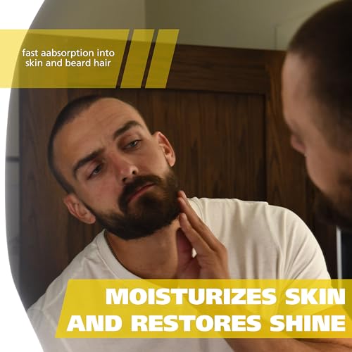 Wahl¢ç Beard Oil for Men ? Softens & Moisturizes Beard Hair, Soothes Skin Irritation - Contains Sweet Almond, Oat Kernel & Cinnamon Oils - Fresh Citrus Scent, 2.0 Fl Oz ? Model 3028692