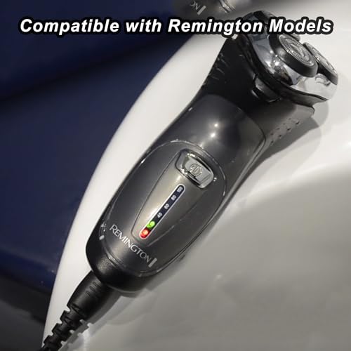 Charger Replacement for Remington Shaver F5-5800 F7800 F5800 F5790 F4790 R5150 R6130 R-6150 MS2-390 MS3-2700 MS680 R9100 5V Trimmer Charging Power Cord for Remington Razor
