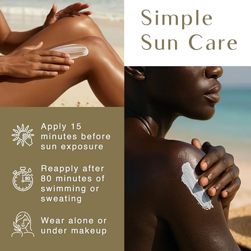 Black Girl Sunscreen SPF 30 for Face & Body - Moisturizing Skin Protection, SPF 30, Sun Lotion for Women & Men, Ultra Sheer, Travel Size, No White Cast for Melanin Rich Skin - 2 fl oz, 2 Pack