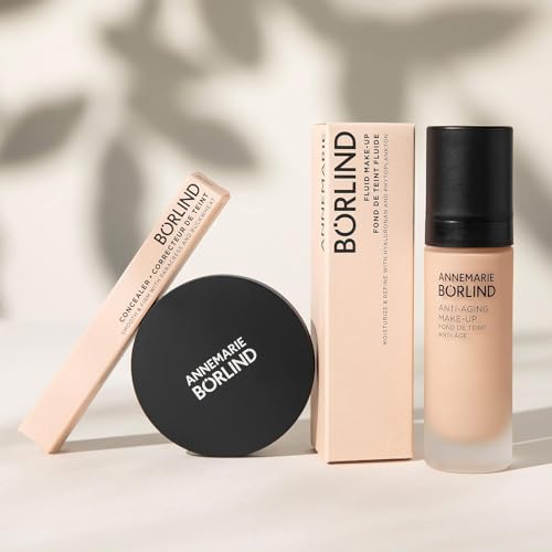 ANNEMARIE B?RLIND - ANTI-AGING MAKE UP - beige - smoothing, lifting & refining foundation, with natural ingredients, high coverage, 1.01 Fl. Oz.