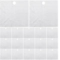 minkissy 20pcs Disposable Beard Catcher Multi Function Hair Catching Sink Bathroom Kitchen Sinks Ideal Shaving Trimming Non Stick Beard Hair Catcher Grooming 25.6 x 25.6inch