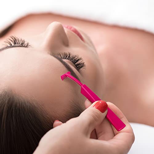 6Pcs Eyebrow Razor Stainless Steel Eyebrow Razors Brow Touch Up Razors Facial Hair Remover with Stainless Steel Blades Armpit Hair Razors for Multipurpose Facial Body Hair Removal