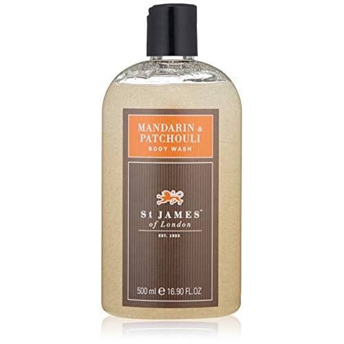 St James of London Mandarin & Patchouli Body Wash, 16.9 Fl Oz