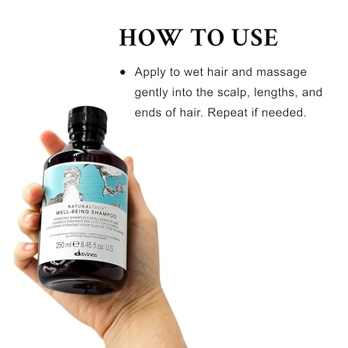 Davines Naturaltech WELLBEING Shampoo & Conditioner, Light And Gentle Cleansing To Moisturize, Protect and Enrich Without Changing Hair's Structure