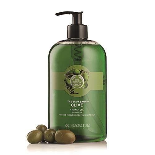 The Body Shop Olive Shower Gel Jumbo, 25.3 Fluid Ounces