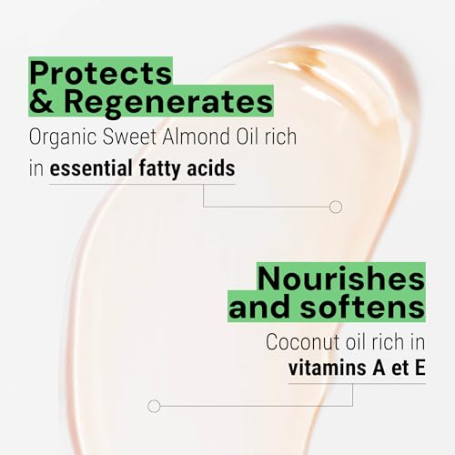 Panier des Sens - Soothing Almond Moisturizing Liquid Hand Soap - French Provence Hand Wash - Savon de Marseille Soap with Olive Oil - Refillable Bottle - 96% Natural Ingredients - 16.9 Fl Oz