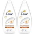 Dove Body Wash, Gentle Pamper 2-Pack ? Soothing Moisturizing Cleanser for Soft Skin, 15.22 Oz Ea
