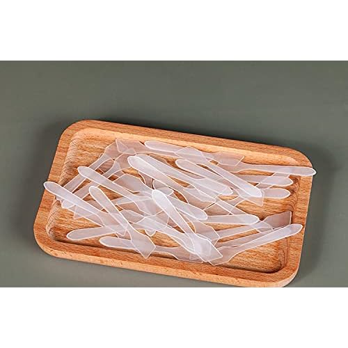 Reusable Mini Make-up Spatulas, 100 pieces,Violet.