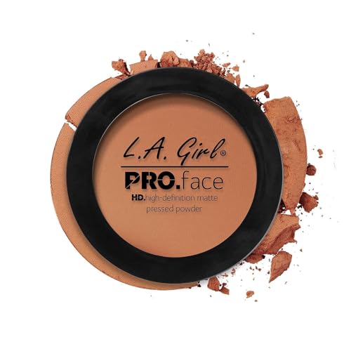 L.A. Girl Pro.Face Matte Pressed Powder, Chestnut GPP614