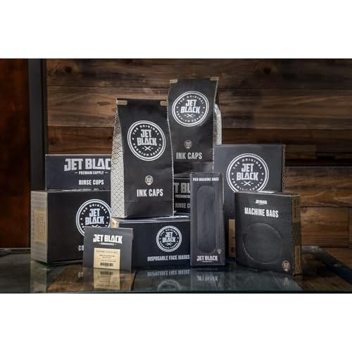 Jet Black Eco-Friendly Disposable Razors, 50 Pieces, Shaving Razors, Premium Quality Dual Blades, Compostable Wheat Straw Handle, Individual Sterilized Packaging