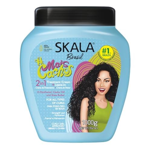 SKALA Hair Type 3ABC Mais Cachos Brasil Bomba de Vitaminas Hair Treatment Cream Bundle