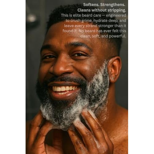 Beard Shampoo for men ? Deep Clean Beard Wash with Aloe & ACV for Softer, Fuller Beards, Dandruff & Itch Control, Explosive Lather & Lightweight Conditioning with Incredible Scents