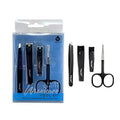 Pursonic | Salon Quality Manicure Tool Kit for Manicures & Pedicures, Includes Nail Clippers, Tweezers & Nail Scissors - Durable Stainless Steel Material with Anti-Slip Design for High Performance and