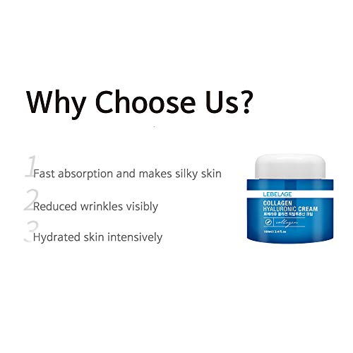 Lebelage Collagen Hyaluronic Cream 100ml_Korean Cosmetic