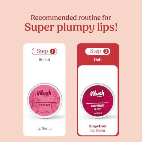 Vilvah Grape fruit Lip balm - 10g