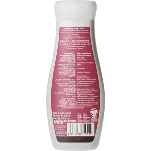 Weleda Pampering Wild Rose Body Lotion, Plant Rich Moisturizer with Wild Rose Oil, Jojoba Oil and Shea Butter, 6.8 Fl Oz (Pack of 2)