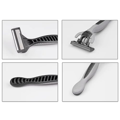 Max A Series Premium 5 Blades Sincere Care Comfort Easy Clean Razor Blades for Men Shaving. 5 Layer Floating Blades with Pivoting Design Head for Directional Shaving. 3 Pack.