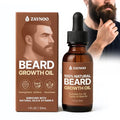 Beard Growth Oil 30ml for Men - 100% Natural Formula with Vitamin E & Jojoba Oil for Mustache Growth Oil, Promotes Thicker Fuller Beard & Reduces Itch, Valentines Day Gifts for Him Boyfriend Husband