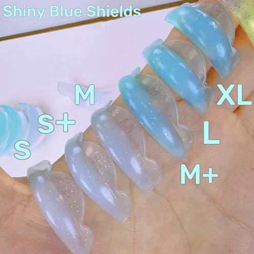 Lash Lift Shields C Curl 6 Size Lifting Pad Rapid Eyelash Shield Shiny Perm Rods Make Eyes Natural Curl Flexible Pads Extreme Rod 100 Use Elastic Lami Perming Roller Crystal Blue Curling Guard