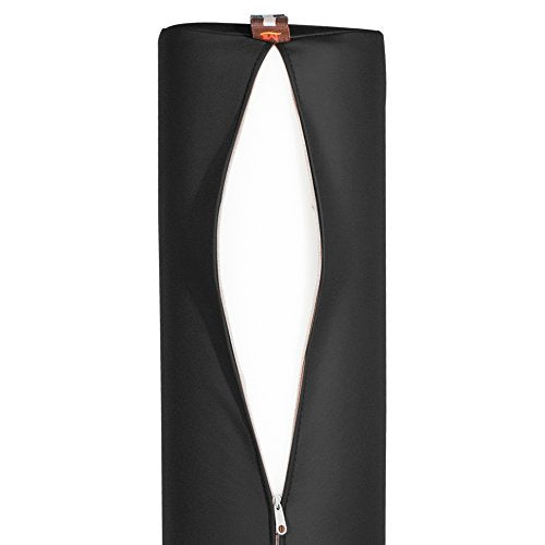 Master Massage 6"x26" Full Round Massage Bolster -black, 1count
