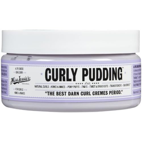 OETUIOW Miss Jessie's Curly Pudding -8Oz,Lavender